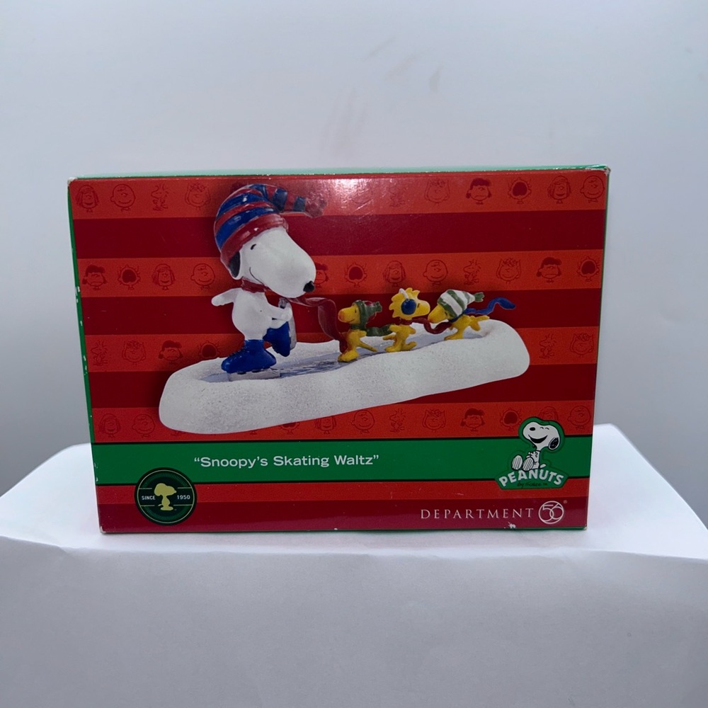 Department 56 Peanuts “Snoopy’s Skating Waltz” Figurine